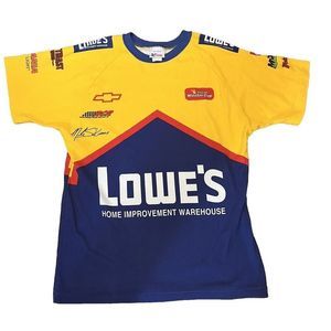 Mike Skinner VTG Chase Authentics‎ All-Over AOP Lowes NASCAR Racing T-Shirt XL